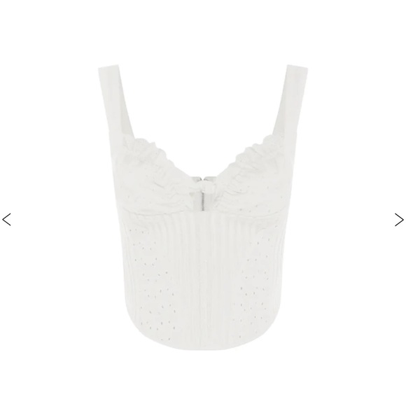 Brand new- White Layla corset style top - Picture 9 of 13